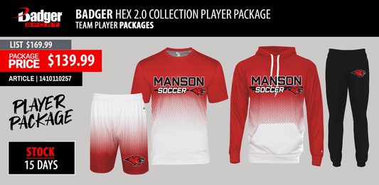 BADGER HEX 2.0 PLAYER PACKAGE