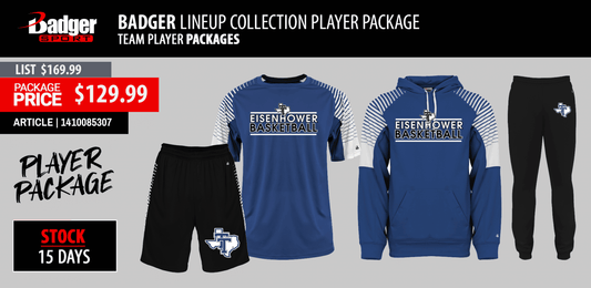 Badger Lineup Collection Player Package