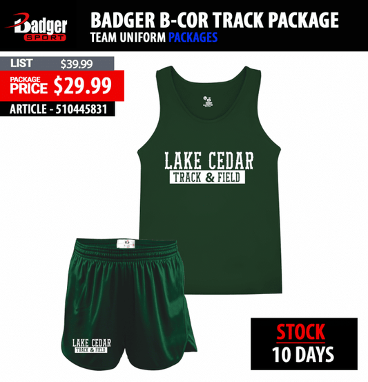 Badger B-Cor Track Package