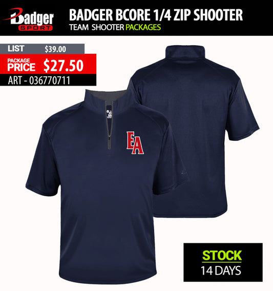 Badger Bcore 1/4 ZIP Shooter