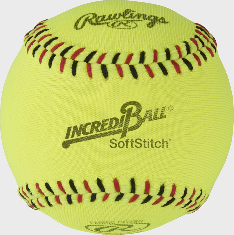RAWLINGS INCREDI-BALL 12-INCH YELLOW SOFTSTITCH SOFTBALLS - DZ