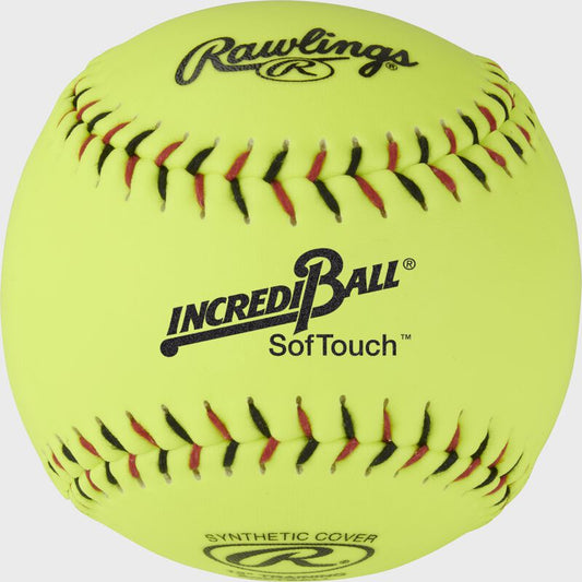 RAWLINGS INCREDI-BALL 11-INCH YELLOW SOFTTOUCH SOFTBALLS - DZ
