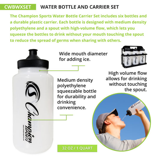 Water Bottle and Carrier Set