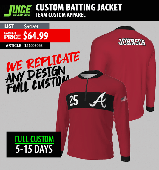 JUICE CHAMPRO SUBLIMATED BATTING JACKET