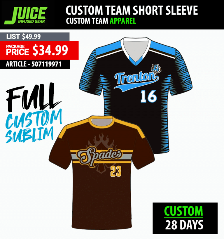 Custom Team Short Sleeve