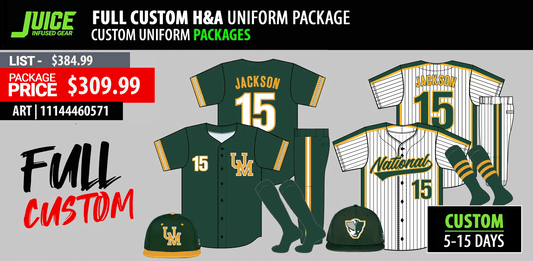 JUICE FULL CUSTOM HOME & AWAY PACKAGE