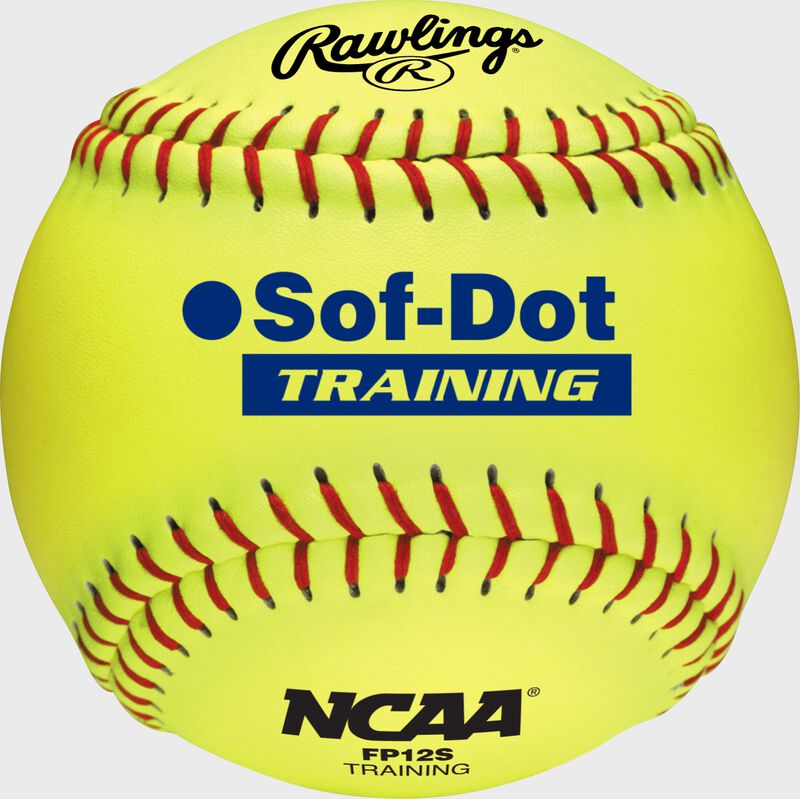 RAWLINGS 12-INCH NCAA SOFT POLY-CORE FASTPITCH TRAINING