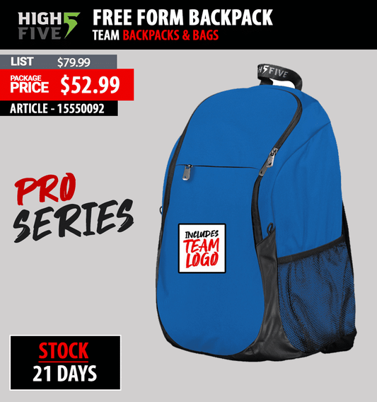 HIGH FIVE FREE FORM BACKPACK