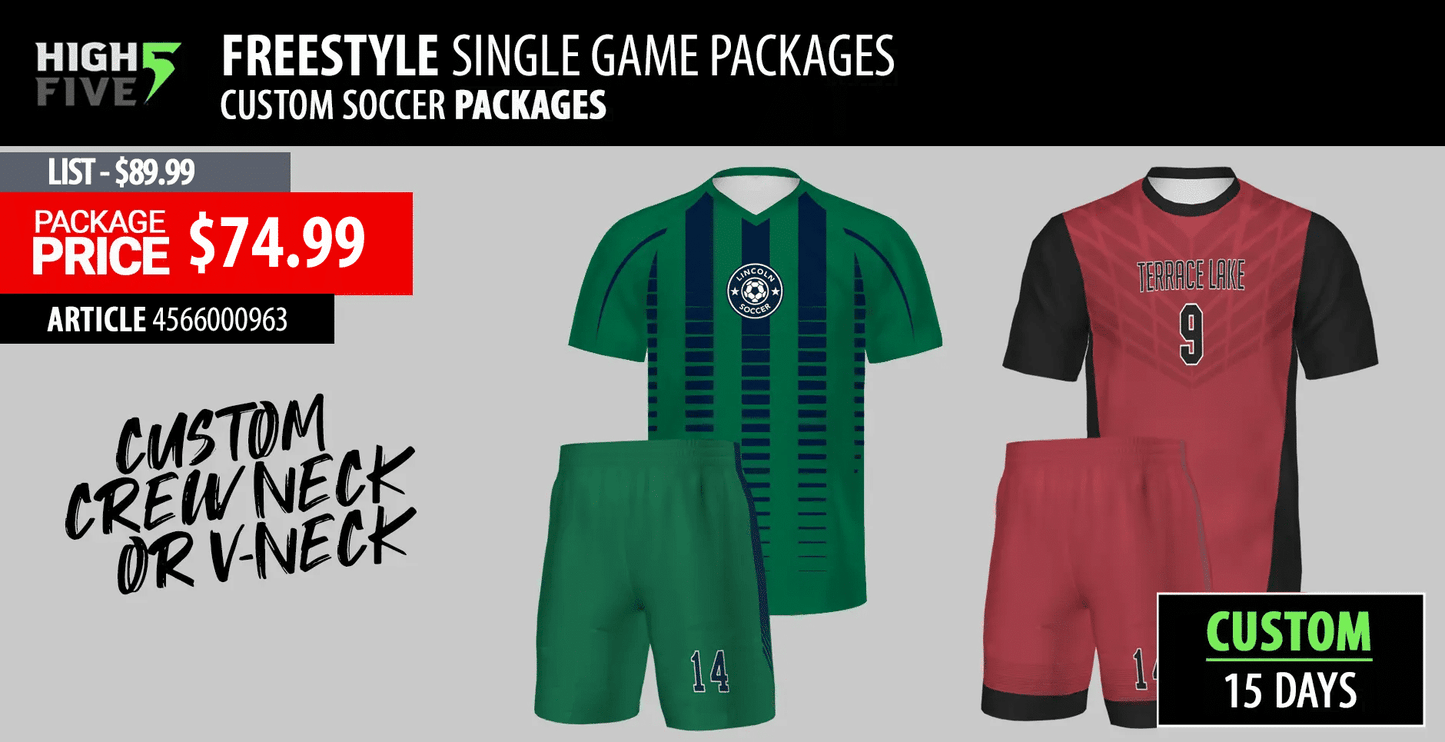 HIGH FIVE FREESTYLE SINGLE GAME PACKAGE
