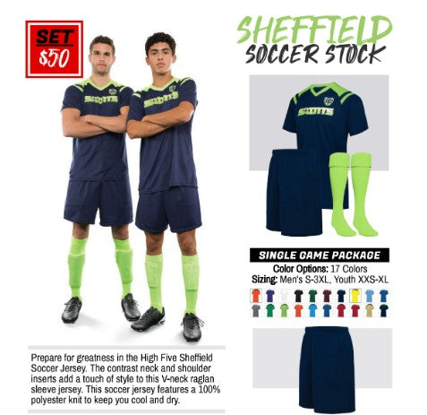 High Five Shefield Soccer Package