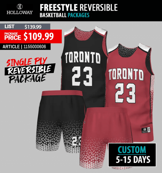 HOLLOWAY REVERSIBLE FREESTYLE UNIFORM PACKAGE