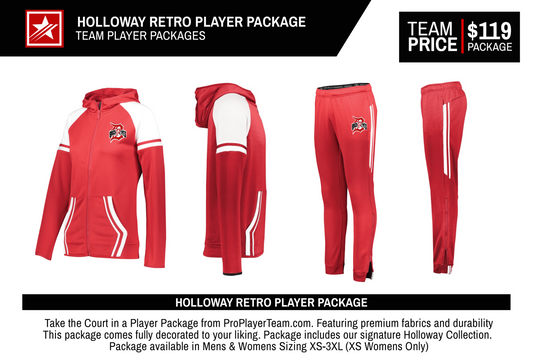 HOLLOWAY RETRO LADIES PLAYER PACKAGE