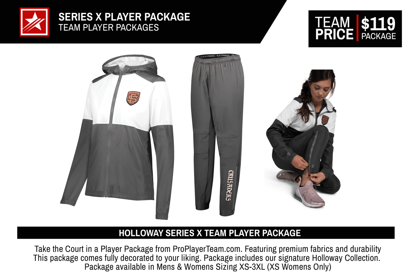 HOLLOWAY SERIES X TEAM PLAYER PACKAGE
