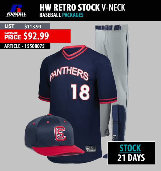 AUGUSTA HW RETRO STOCK V-NECK COMPLETE PACKAGE