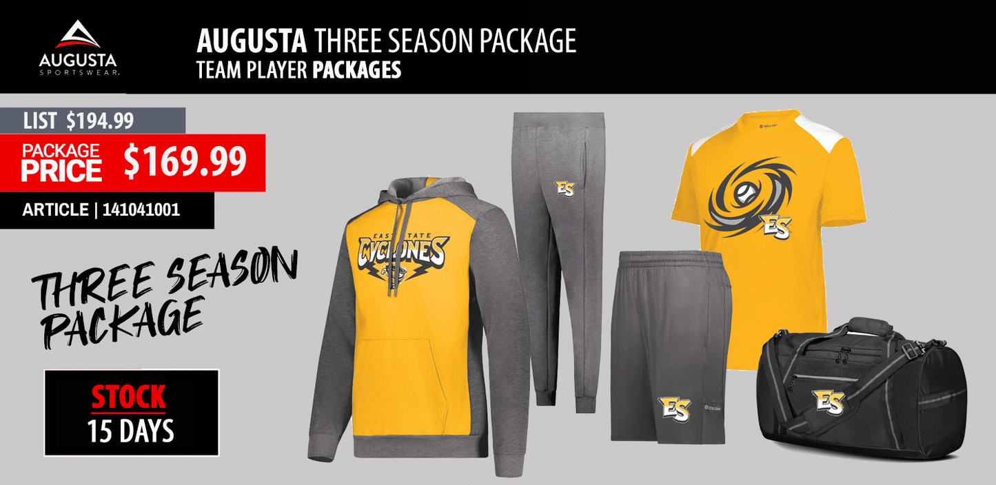 Augusta Three Season Team Player Package