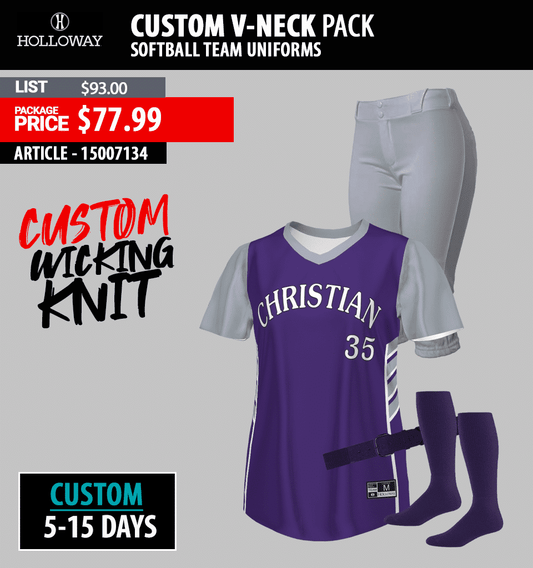 HOLLOWAY CUSTOM V-NECK PACK