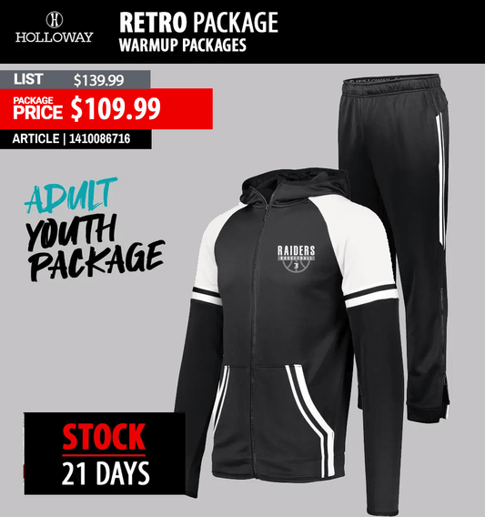 Holloway Retro Warmup Package