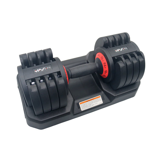 Adjustable Dumbbell Set, 55 Lb