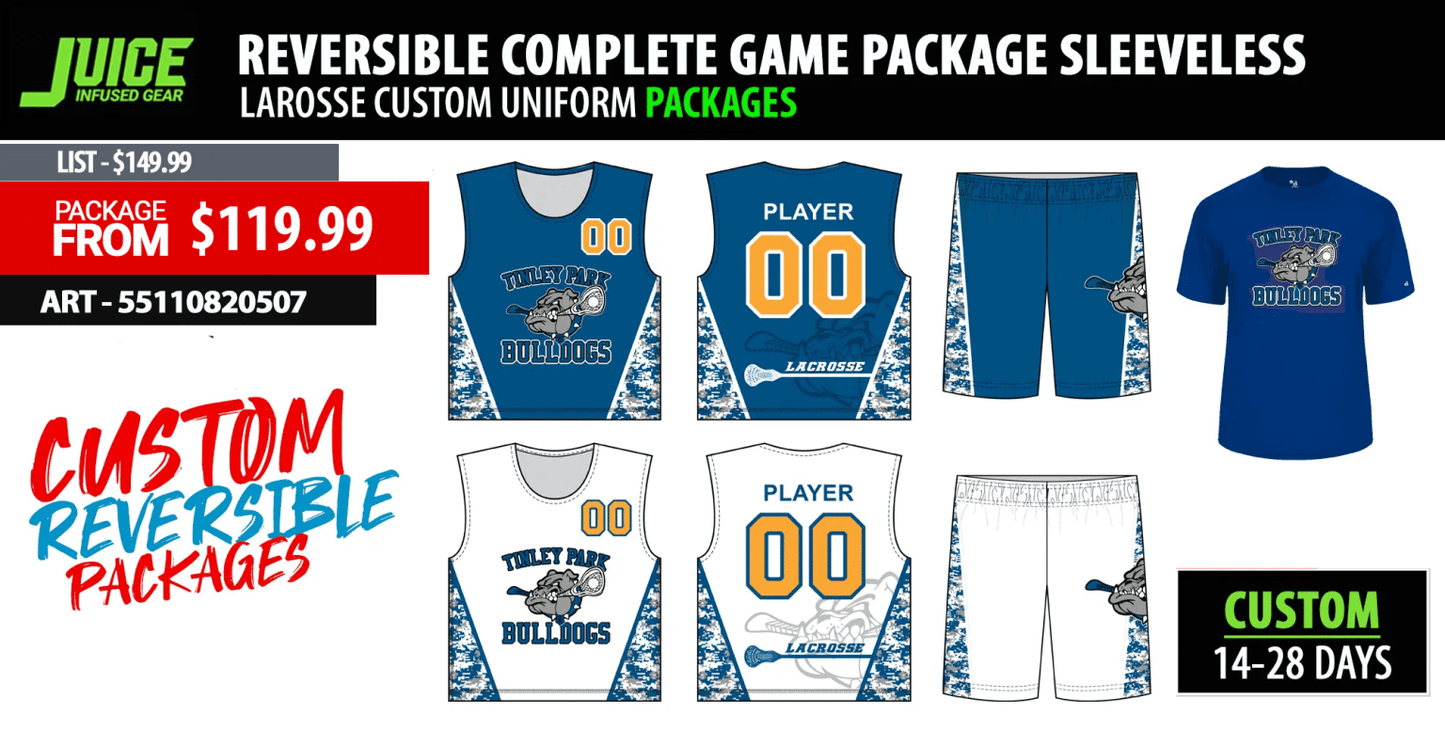 Reversible Complete Game Package Sleeveless