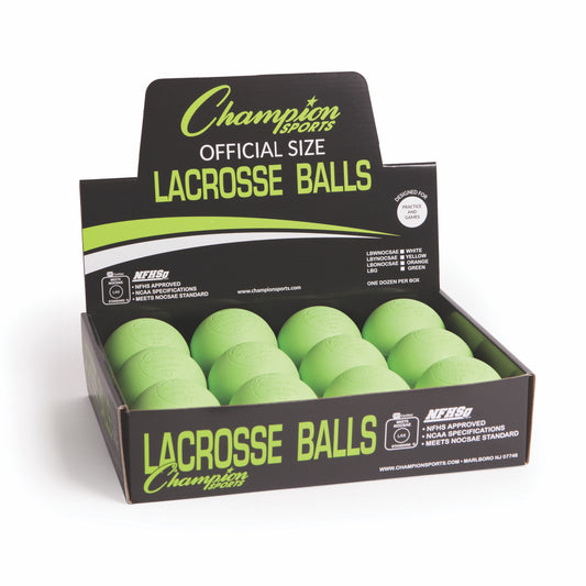 NOCSAE Lacrosse Ball Green
