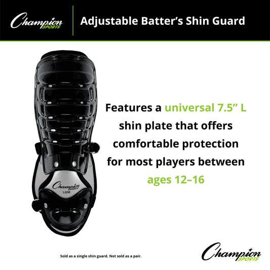 Adjustable Batter's Shinguard
