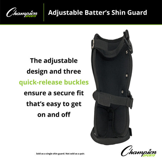 Adjustable Batter's Shinguard