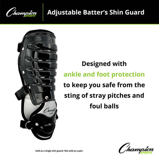 Adjustable Batter's Shinguard