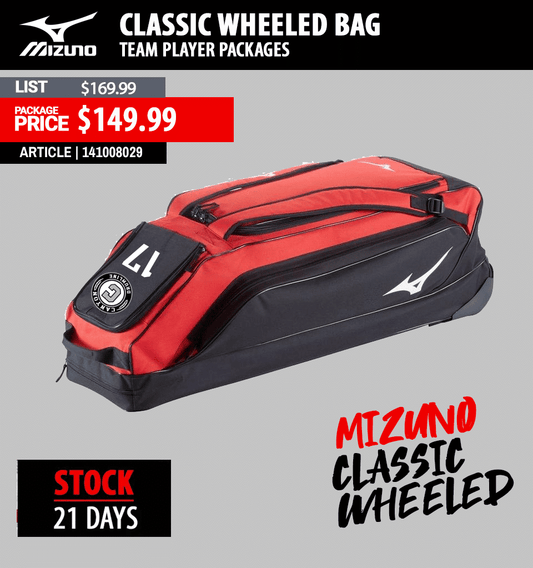 MIZUNO CLASSIC WHEELED BAG