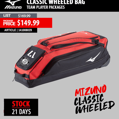 Custom Youth Baseball TEAM BAG Packages