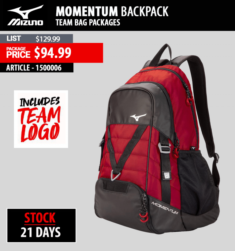 MIZUNO MOMENTUM BACKPACK