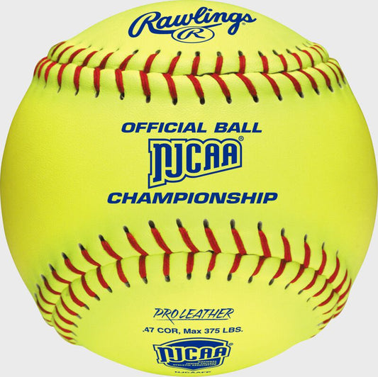 RAWLINGS 12-INCH OFFICIAL NJCAA CHAMPIONSHIP SOFTBALL