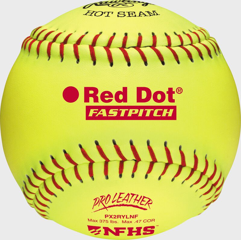 RAWLINGS 12-INCH PRO LEATHER DREAM SEAM NFHS STAMP