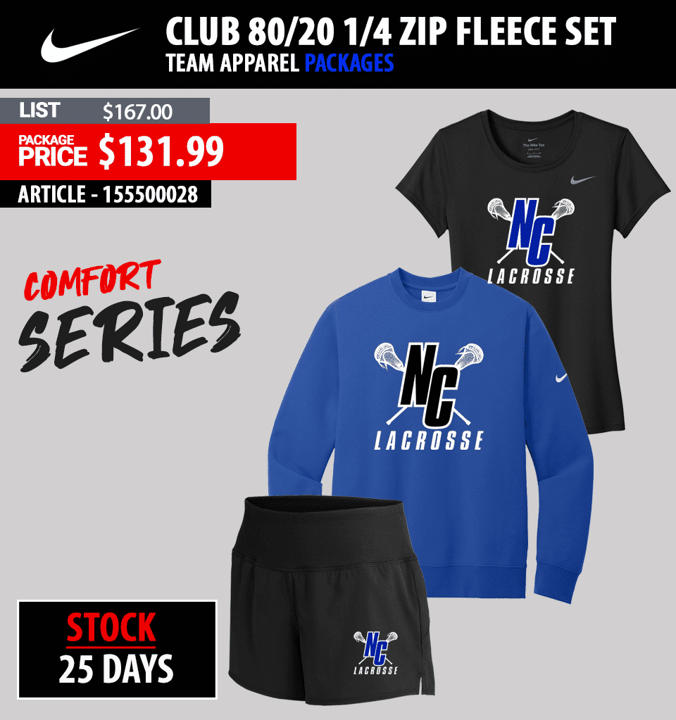 NIKE CLUB 80/20 ZIP FLEECE SET