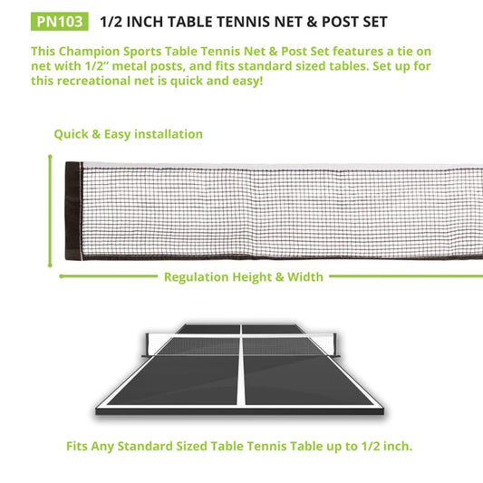 Table Tennis Net & Post