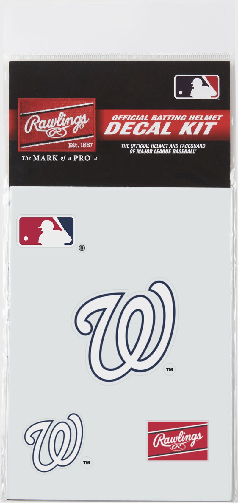 RAWLINGS MLB REPLICA DECAL KITS