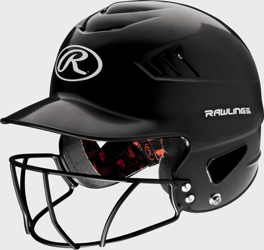 RAWLINGS COOLFLO YOUTH BATTING HELMET WITH FACE GUARD