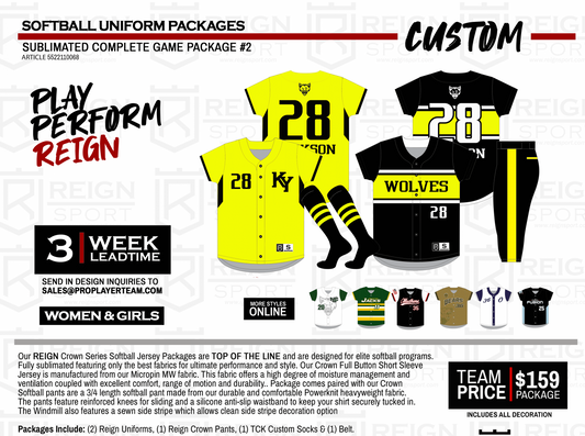 REIGN CROWN SERIES FULL BUTTON PACKAGE #2