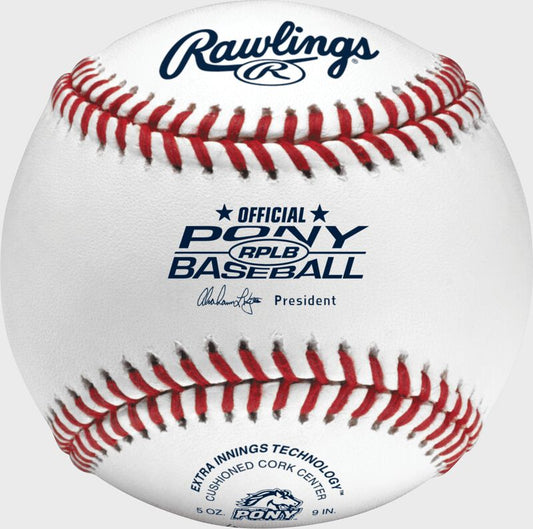 RAWLINGS PONY LEAGUE TOURNAMENT GRADE BASEBALL