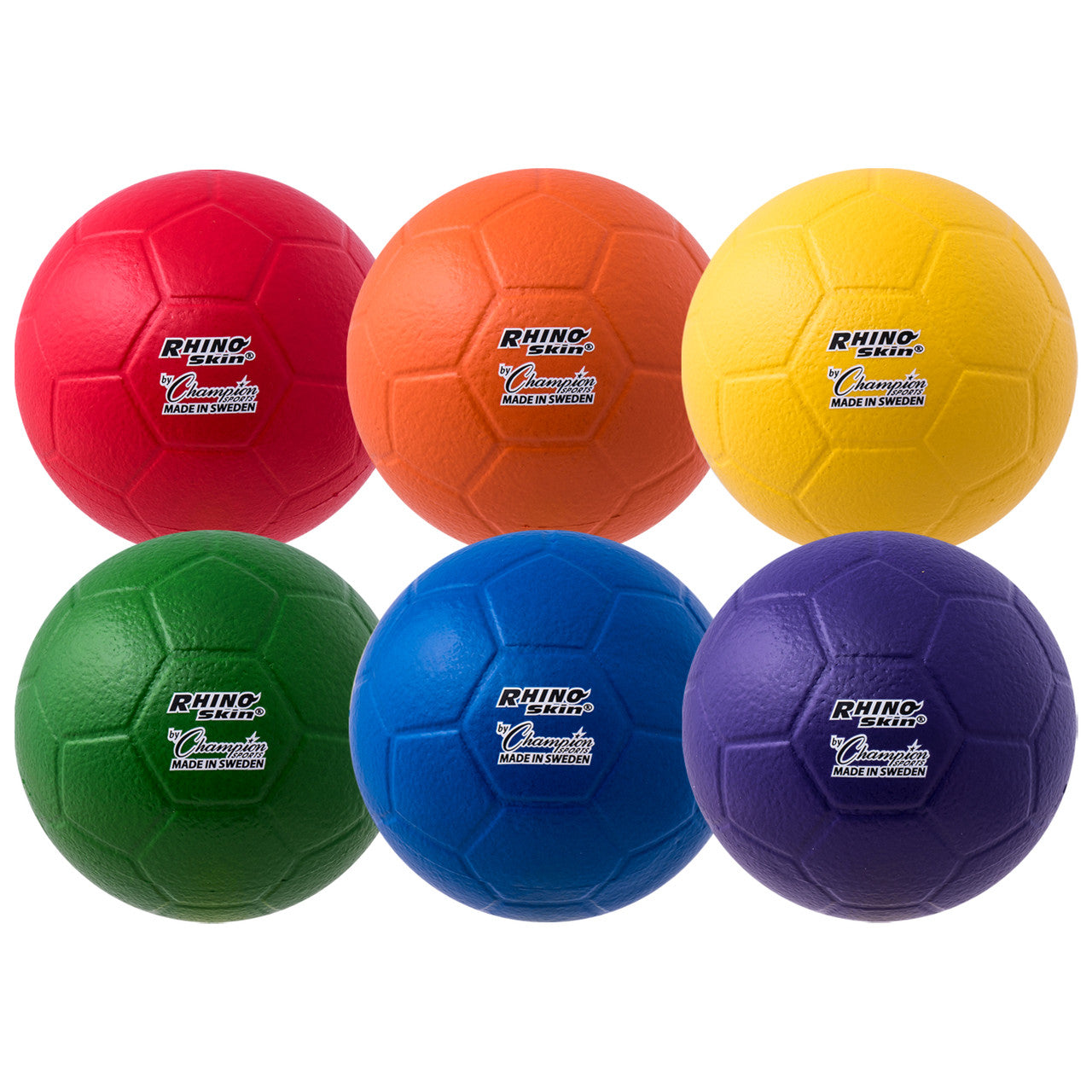 Rhino Skin High Bounce Size 3 Soccer Ball Set