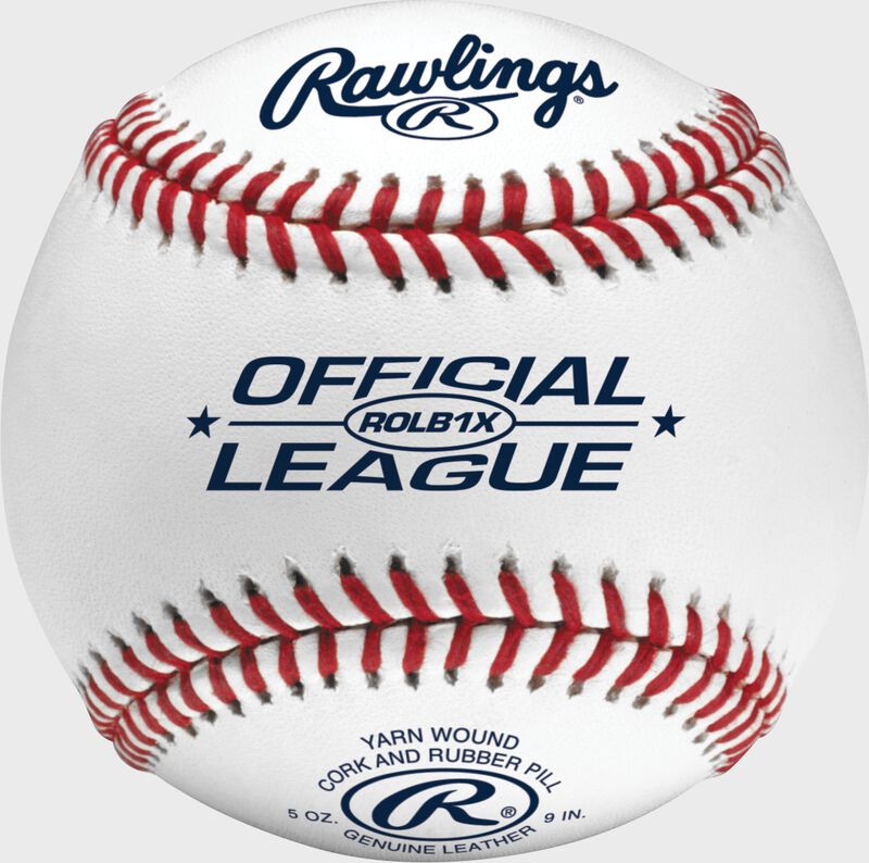 RAWLINGS 6 GALLON RAISED SEAM ROLB1X OR BETTER BALL-BUCKET COMBO - 24 COUNT