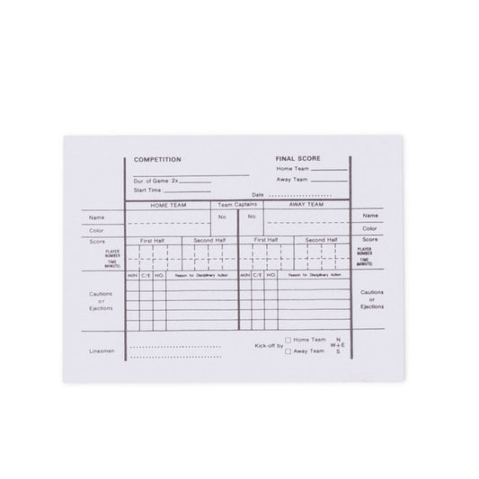 Soccer Referee Pad