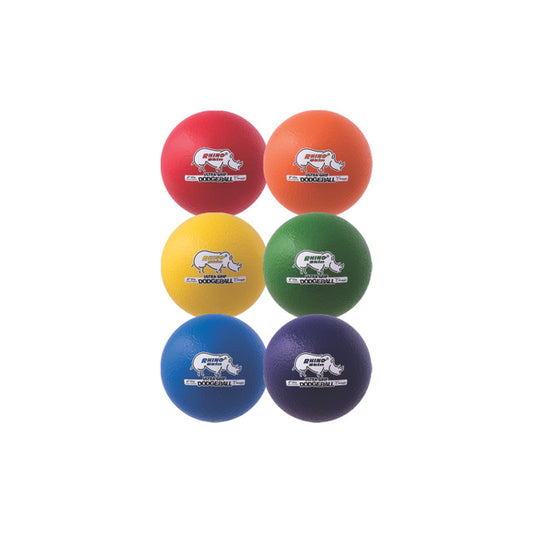 Rhino Skin® Low Bounce Ultra Grip Dodgeball Set