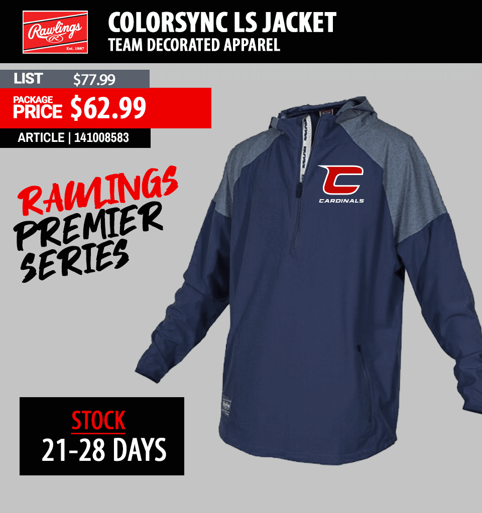 RAWLINGS COLORSYNC LS JACKET