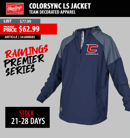 RAWLINGS COLORSYNC LS JACKET
