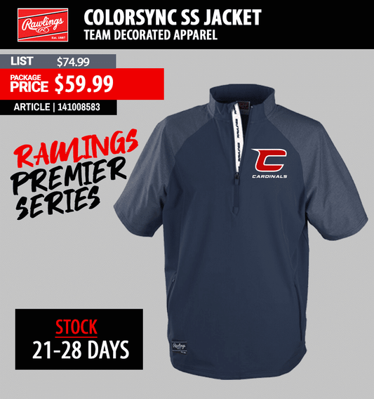 RAWLINGS COLORSYNC SS JACKET