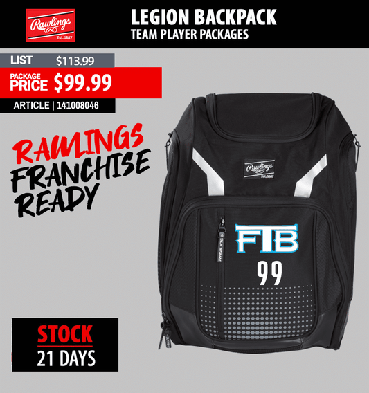 RAWLINGS FRANCHISE LEGION BACKPACK