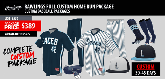 RAWLINGS HOME RUN SUBLIMATED COMPLETE PACKAGES