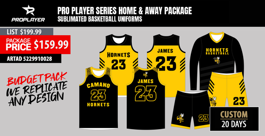 BASKETBALL UNIFORM SUBLIMATED BATTLE SERIES PACKAGE