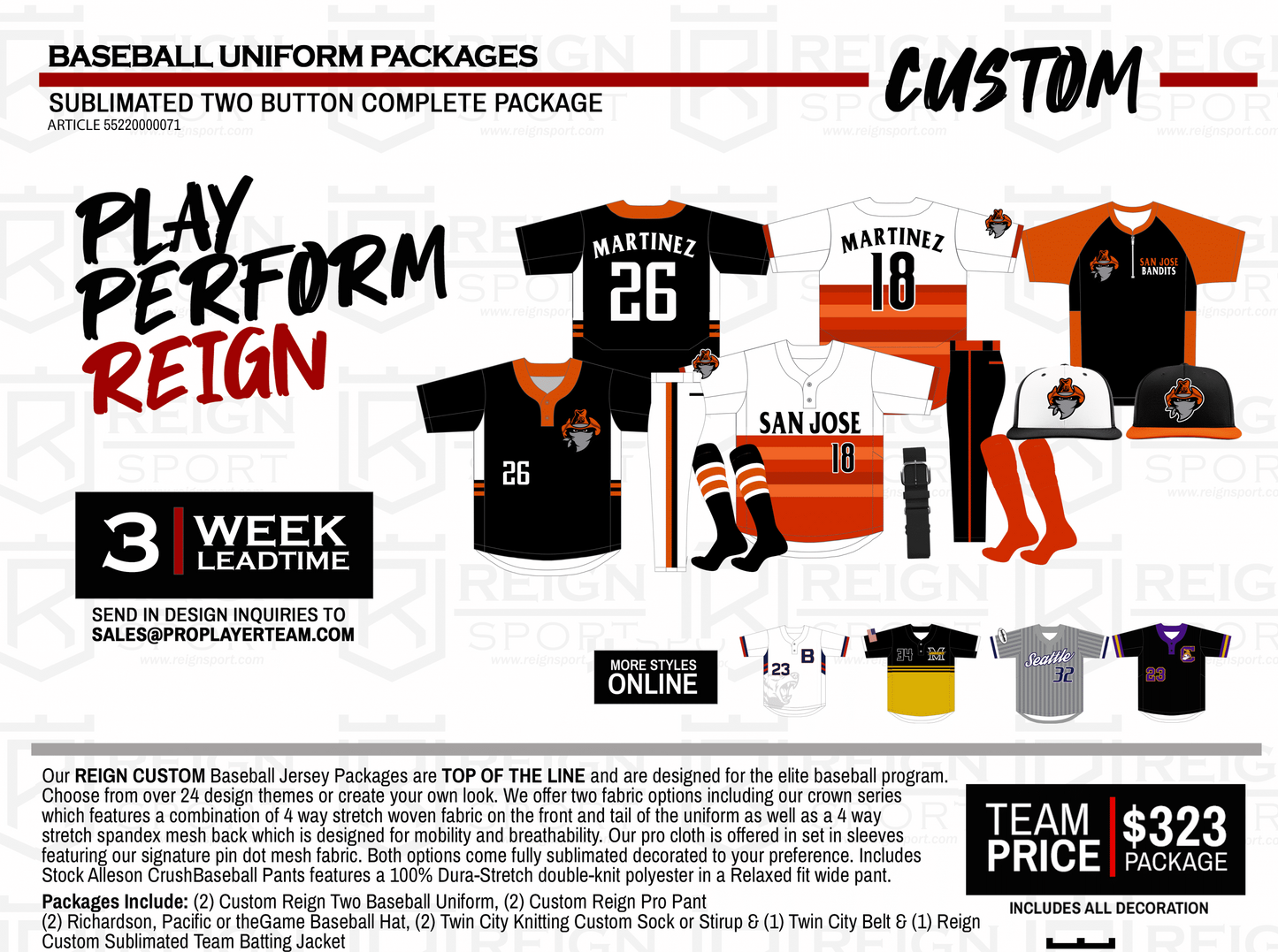 REIGN CROWN SERIES 2 BUTTON PACKAGE