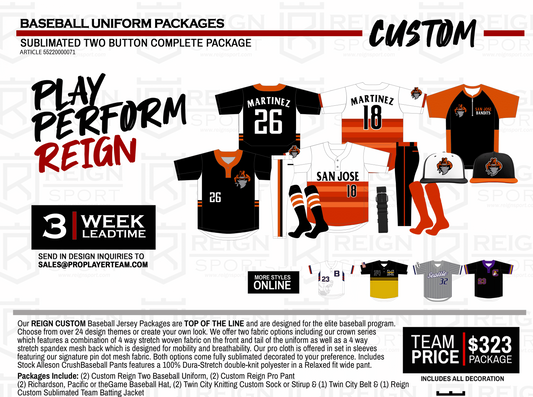 REIGN CROWN SERIES 2 BUTTON PACKAGE